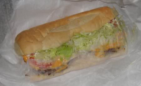 Al's cheeseburger sub